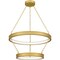 Quoizel Ozara Pendant Led Light Antique Brass PCOZA2827A - alternate 3
